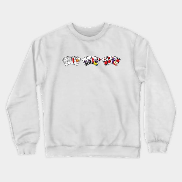 Hanafuda No. 2 Crewneck Sweatshirt by DADDY DD